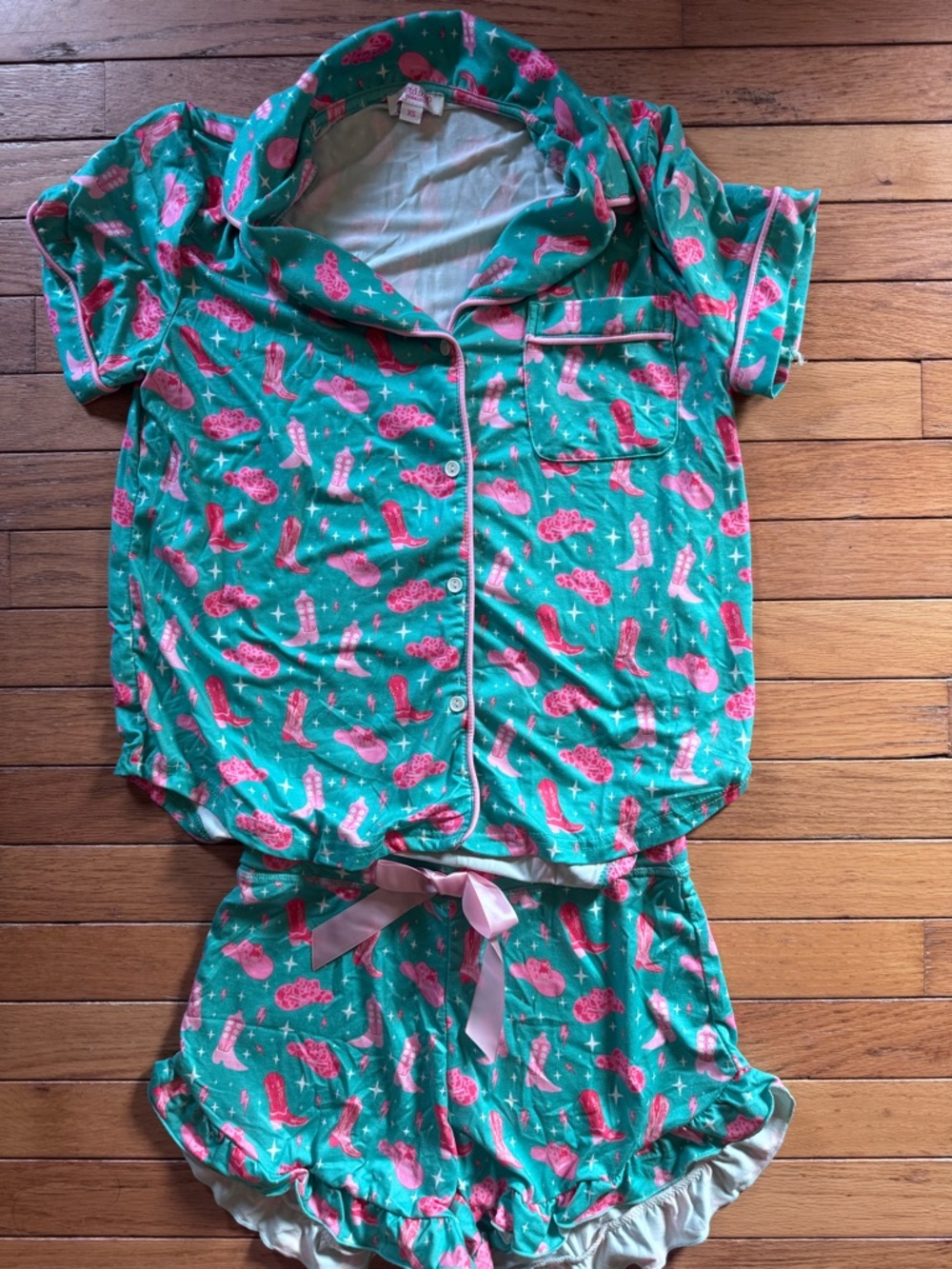 Jordann Jammies Cowgirl Pajamas Set